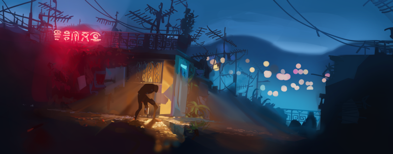 The Last Night 模写 完成