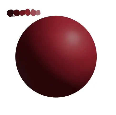 点光源 球体 遠め