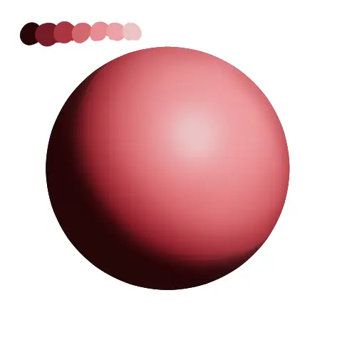 点光源 球体 近め